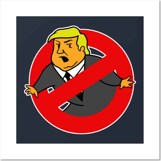Trump Buster Wall Art by ArtBarf